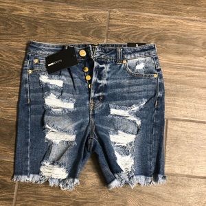 Fashion Nova denim shorts